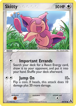 Skitty card art
