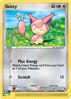 Skitty card art