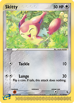 Skitty card art
