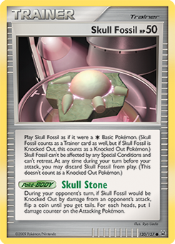 Skull Fossil card art