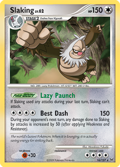 Slaking card art
