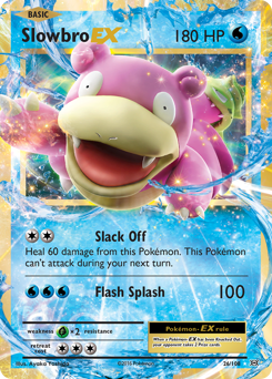 Slowbro-EX card art