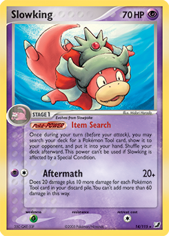 Slowking card art