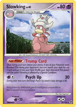 Slowking card art