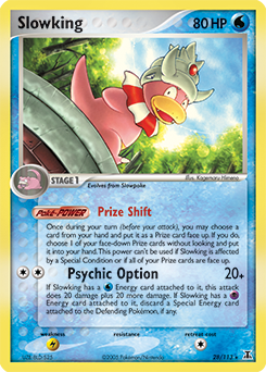 Slowking card art