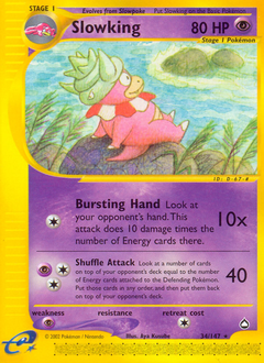 Slowking card art