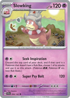 Slowking card art