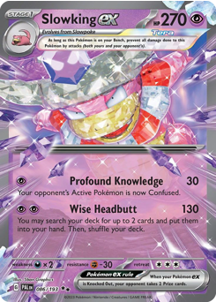 Slowking ex card art
