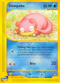 Slowpoke card art