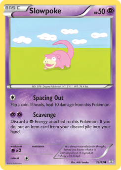 Slowpoke card art