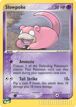 Slowpoke card art