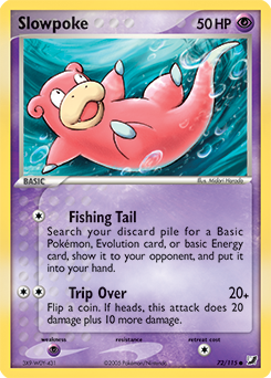 Slowpoke card art