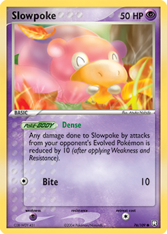 Slowpoke card art