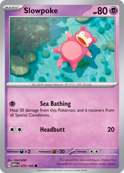 Slowpoke card art