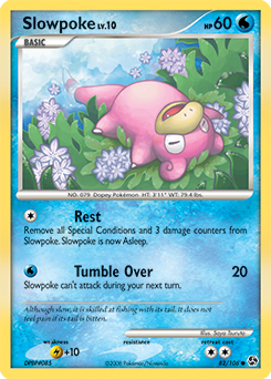 Slowpoke card art