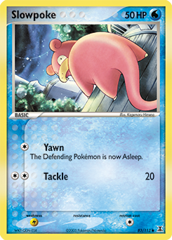 Slowpoke card art