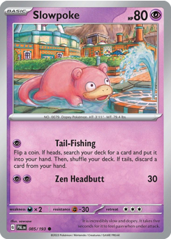 Slowpoke card art