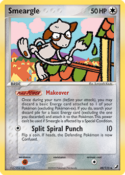 Smeargle card art