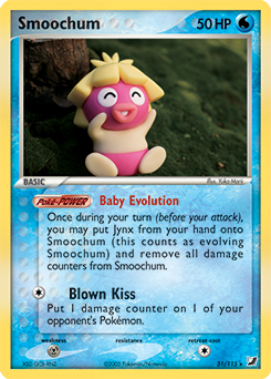 Smoochum card art