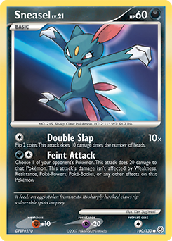 Sneasel card art