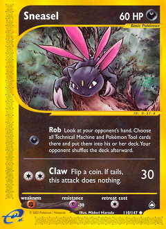 Sneasel card art