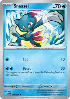 Sneasel card art