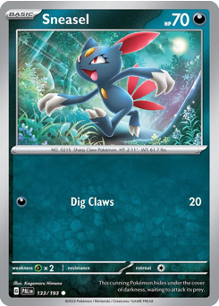 Sneasel card art