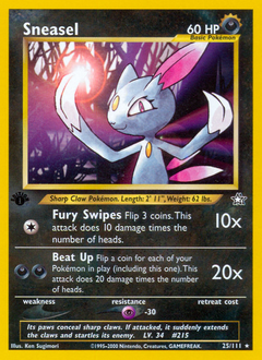 Sneasel card art