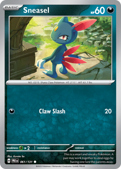 Sneasel card art
