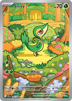Snivy card art