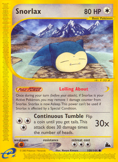 Snorlax card art