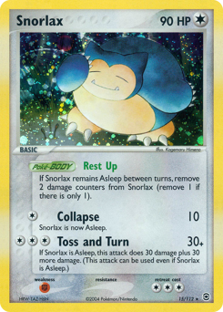 Snorlax card art