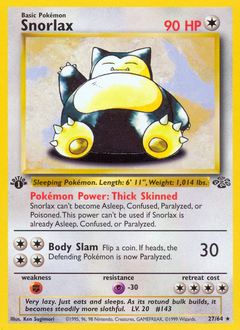 Snorlax card art