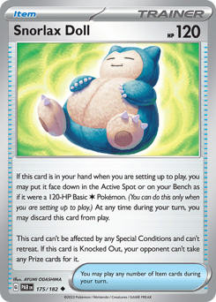 Snorlax Doll card art