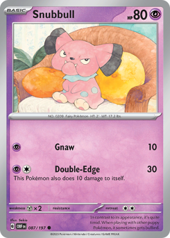 Snubbull card art