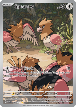 Spearow card art