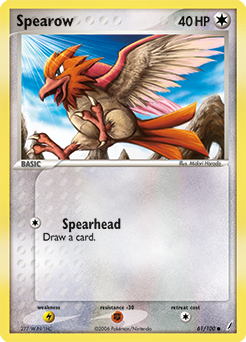 Spearow card art