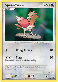 Spearow card art