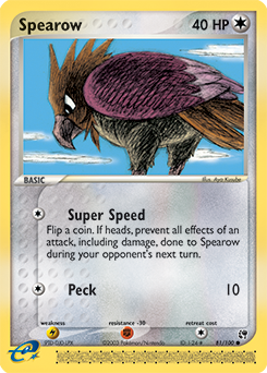 Spearow card art