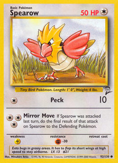 Spearow card art