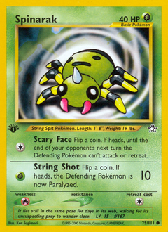 Spinarak card art