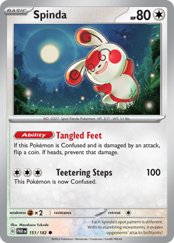 Spinda card art