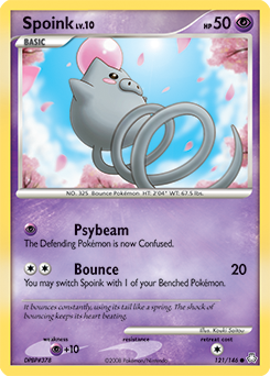 Spoink card art
