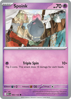 Spoink card art