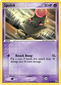 Spoink card art