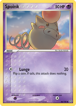 Spoink card art