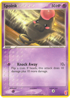 Spoink card art