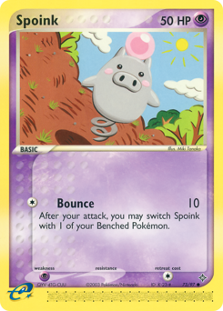 Spoink card art