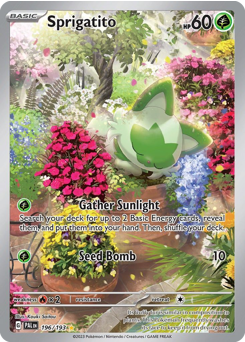 Sprigatito card art