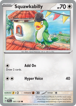 Squawkabilly card art